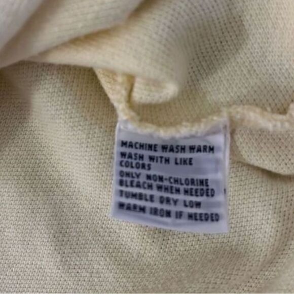Polo Ralph Lauren Lemon Yellow Navy Pony NWOT Cotton - Picture 5 of 6